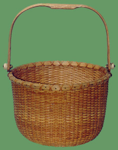 Small Nantucket Basket Photograph.