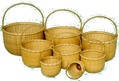 Nantucket Swing Handle Baskets Photograph.