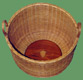 Link to Large Round Nantucket Peach Basket.